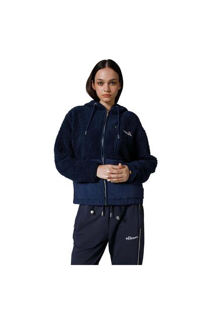 Fermuarlı Kapüşonlu Kadın Mont EF181-NV