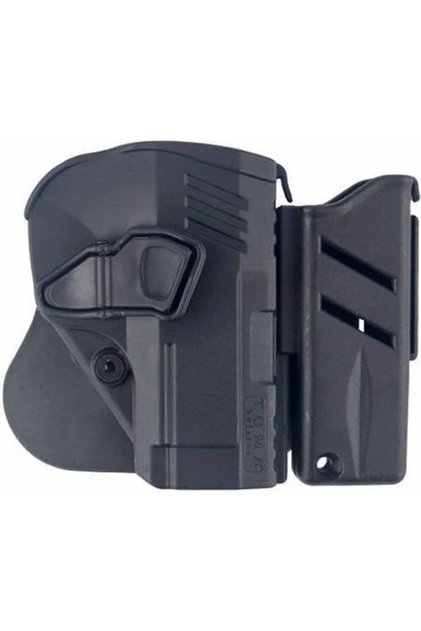 Baretta F92 ve Yavuz 16 Toma Uyumlu Polimer Şarjörlü Kılıf siyah ve çöl renk