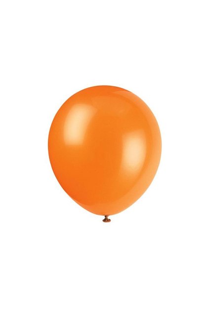 5 Inch Orange Color Small Size 25 Pieces Decoration Balloon