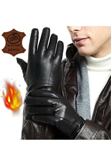 sebura Genuine 100% Lamb Leather Gloves Black Stylish Men's Leather Gloves- Trendyol sebura Genuine 100% Lamb Leather Gloves Black Stylish Men's Leather Gloves- Trendyol