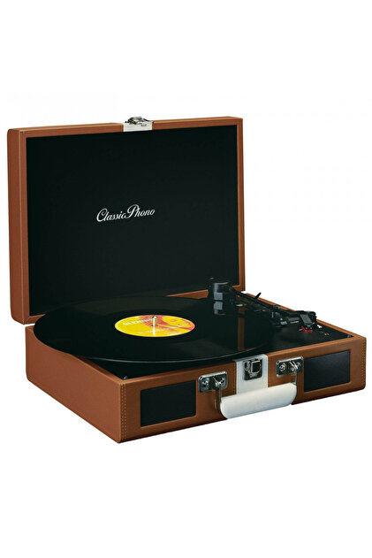 Lenco Classic Phono Tt-120 Hoparlörlü Şarjlı Bluetoothlu Pikap