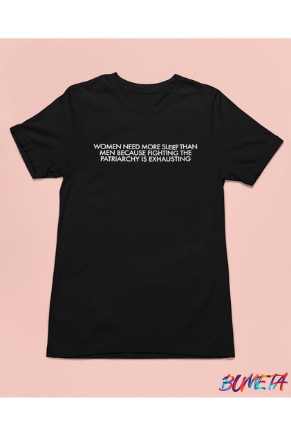Women Need More Sleep Than Men White Unisex T-Shirt