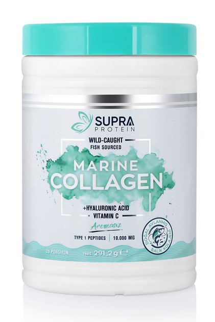 Marine Collagen Balık Kolajeni Hyaluronik Asit & Vitamin C- 28 Günlük Kolajen