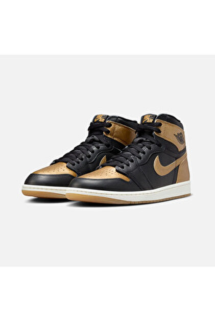 ま*ど様 美品　AIR JORDAN 1 RETRO HIGH OG 黒金 Nike Air Jordan 1 Retro High Og Black Gold - Ender Bulunan Renktir