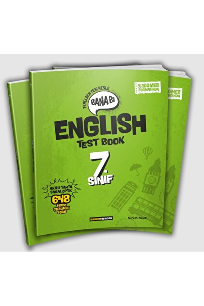 MARATON YAYINCILIK Maraton Yayıncılık 7.Sınıf Bana Bi Englısh Test