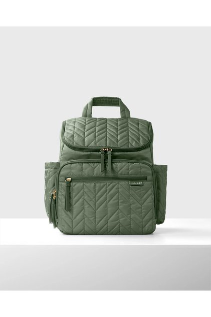 Forma Multi-Compartment Organizer Mother Baby Care Green Backpack