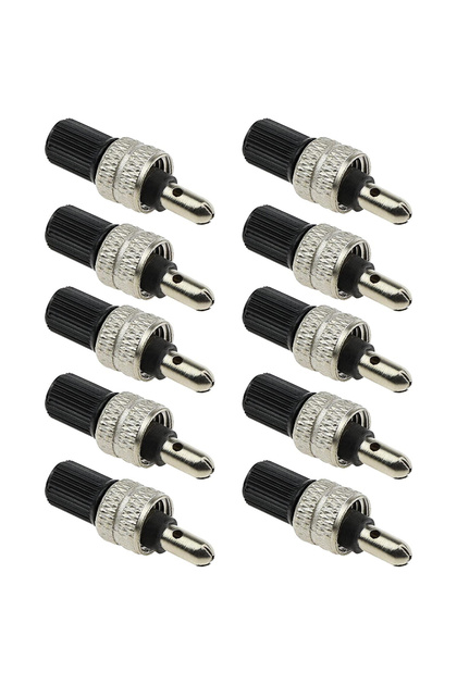 10Pcs - Set 10Pcs/Set Germany Type Bike Valve Core Set Compatible with Wood Dunlop Dutch Bike Tyre R
