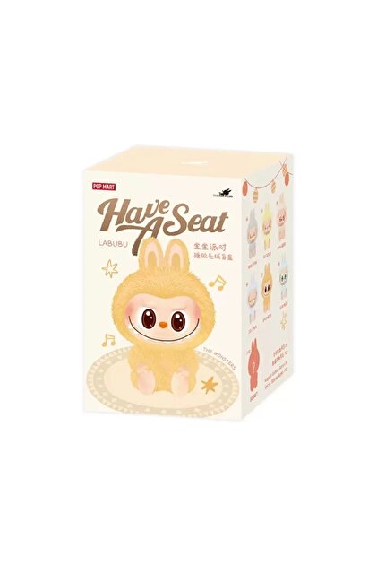 HEDİYEMBOX Orjinal Labubu have a seat series Monster Sürpriz Paket