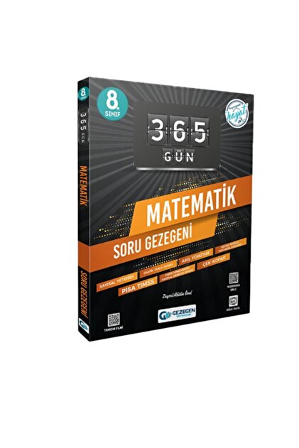 Gezegen Yayıncılık 8.sınıf 365 Gün Matematik Soru Gezgeni