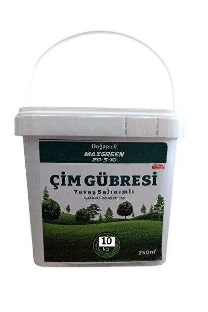 Doğatech Gübre Doğatech Maxgreen 20-5-10 Granül Yavaş Salınım Çim