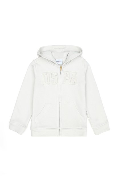 Girl's Stone Zippered Basic Sweatshirt 50272613-Vr049