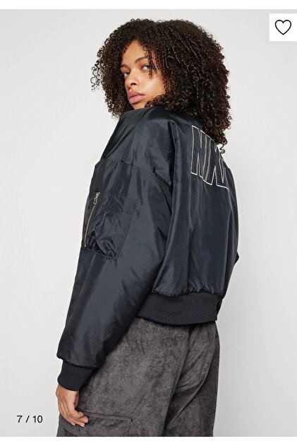 Nike Sportswear Reversible Faux Fur Bomber Full-Zip Çift Taraflı