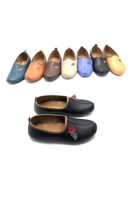 Genuine Leather Hajj Umrah Tawaf Booties and Home Shoes