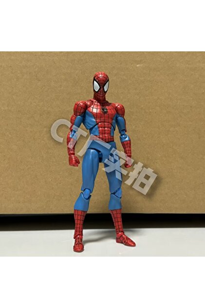 Choice Ct Toys Spiderman Mafex 185 Classic Costume Anime Figure