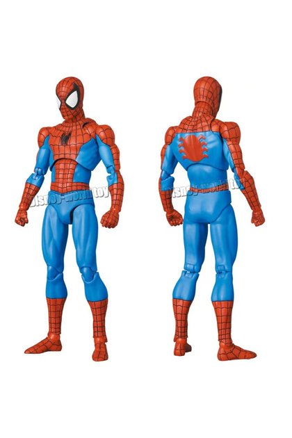 Choice Ct Toys Spiderman Mafex 185 Classic Costume Anime Figure