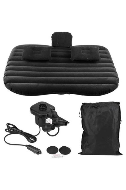 In-Car Inflatable Mattress Car Back Seat Mattress + Inflation Pump