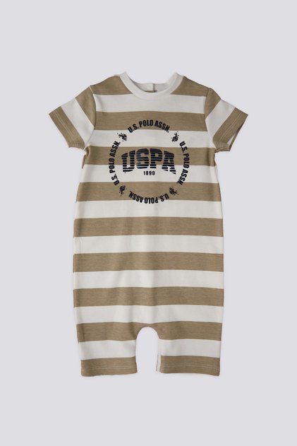 Baby Boy Striped Golf Jumpsuit 50301964-Vr071