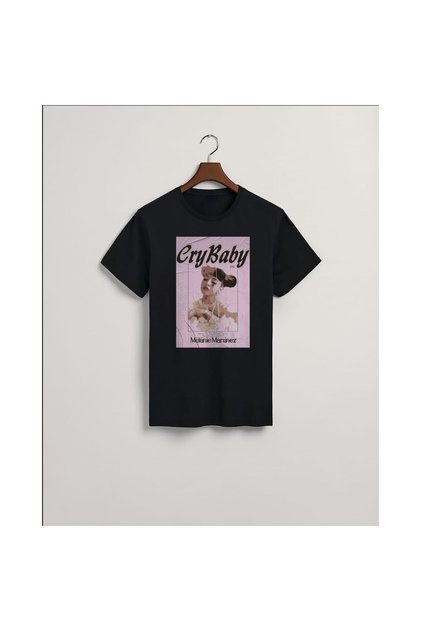 Melanie Martinez Printed Black Cotton Combed Cotton Special Design T-shirt 105