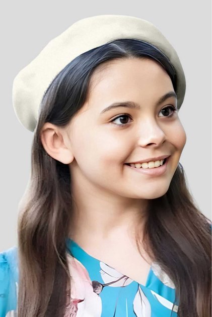 Girl's french painter beret, ages 10-16