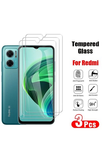 3Pcs Tempered Glass Redmi Note 8 Pro 3Pcs Tempered Glass For Redmi Note 10A 10C 8 9 Pro 14S 14 9S 9T