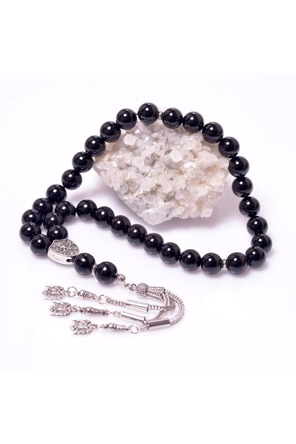Onyx Stone Prayer Beads - 10 mm