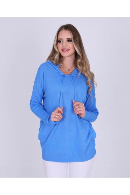 KANGURU CEPLİ KAPŞONLU BLUZ