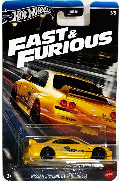 HOT WHEELS NISSAN SKYLINE GT-R (BCNR33 - Fiyatı, Yorumları