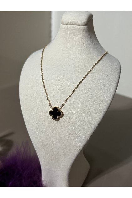 Gold Gilded Necklace Imported Stainless Steel