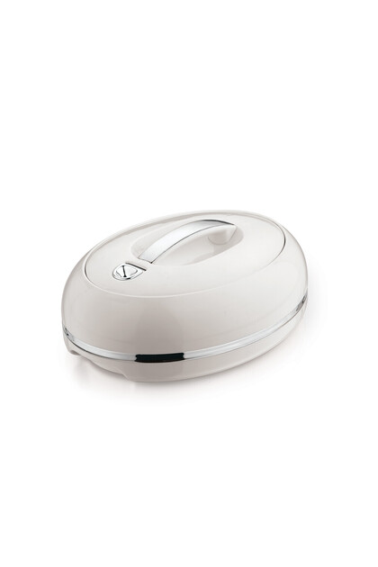 Omega Stainless Steel Hotpot Insulated Hot Box 2000 ml  - SILVER