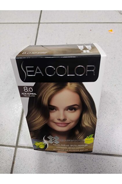seacolor Sea Color 8.0 2 Adet Boya Oksidan Eldiven Bakım Kremi
