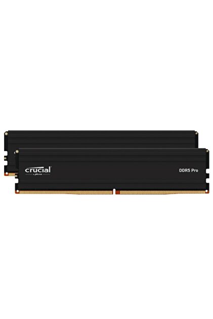 Crucial Pro OC 32GB Kit (2x16GB) DDR5 6000 UDIMM MASAÜSTÜ PC RAM