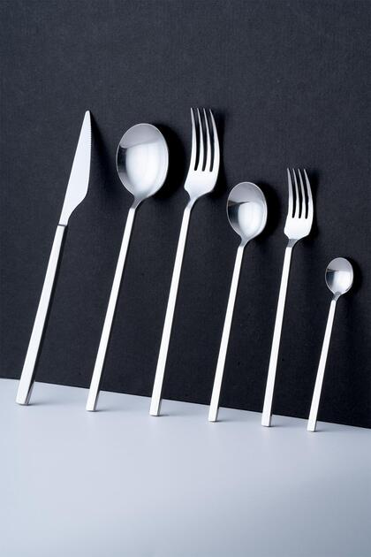 Camila 72 Piece Silver Fork Spoon Knife Set