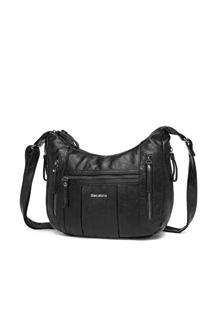 BARCELONA 21K Yıkama Deri Askılı Postacı Kadın Çantası 21-K