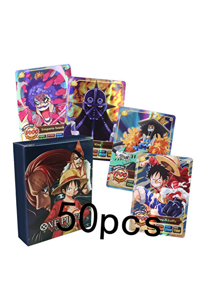 Choice 50-100Pcs One Piece Card English Version Holographic SSR Shine  Collection Cards Luffy Shanks Anim...- Trendyol