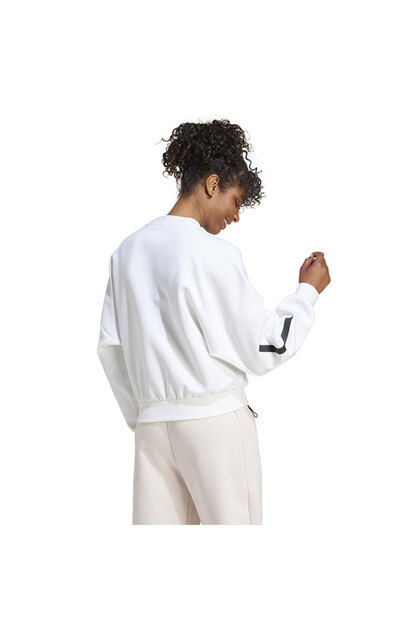 adidas W Z.N.E. SWT Kadın Beyaz Sweatshirt JI7554 - Fiyatı, Yorumları