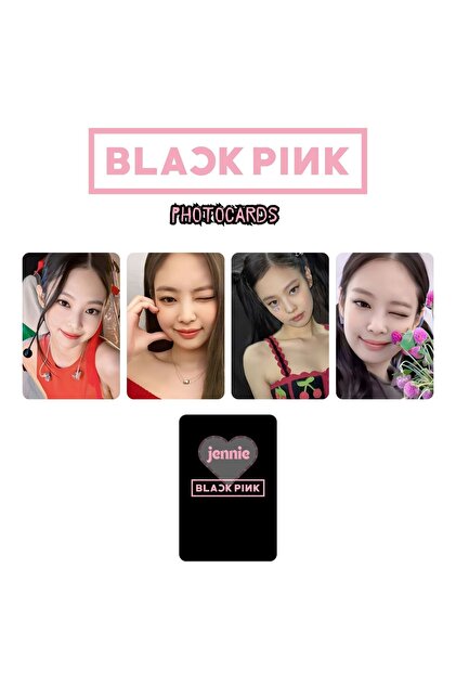 Kpop Dünyasi BLACKPINK '' Jennie '' Photocards Set 2 - Fiyatı