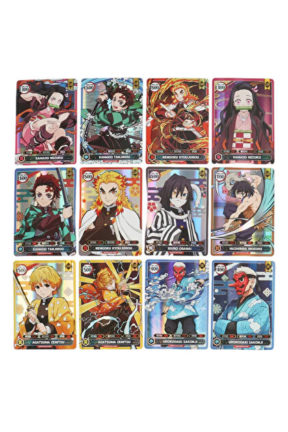 Choice 50PCS Demon Slayer Cards English Version SSR Card Ultra Rare Card  Tanjirou Kamado Nezuko Characte...- Trendyol