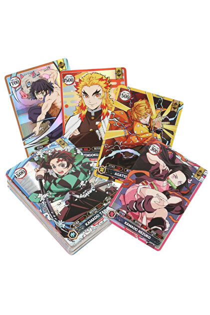 Choice 50PCS Demon Slayer Cards English Version SSR Card Ultra Rare Card Tanjirou Kamado Nezuko Characte...- Trendyol Choice 50PCS Demon Slayer Cards English Version SSR Card Ultra Rare Card Tanjirou Kamado Nezuko Characte...- Trendyol