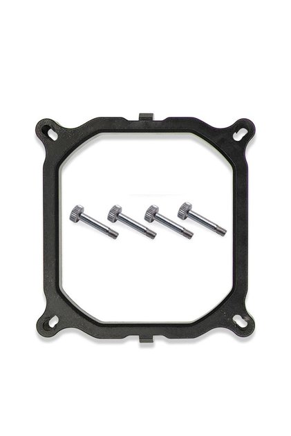حامل مروحة تبريد وحدة المعالجة المركزية 5 في 1 باللون الأخضر مع قاعدة تبريد لـ Intel LGA 2011 2011-3 X99 X79 E5
