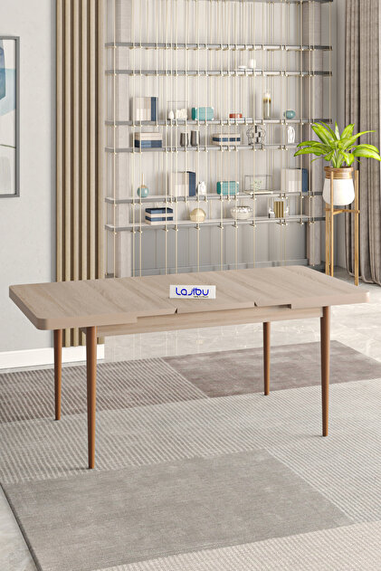 Lajibu Rex Serisi Sonomo 80x130 Açılır Yemek Masası , Yemek Masa