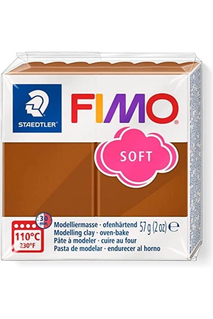 Fimo Polimer Kil 57gr Soft Modelleme Kili Karamel / 8020-7 07