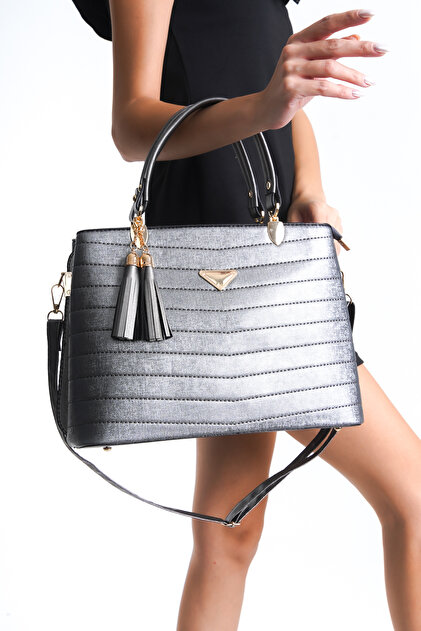Women's Bag Faux Leather Bag with Accessories Women's Bag Woven Bag Stylish Bag Suitable for Daily Use
