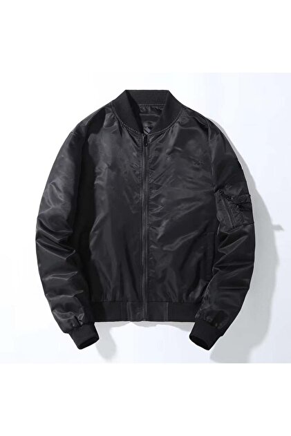 Touz Moda Gothic Skeleton Baskılı Unisex Bomber Ceket - Fiyatı