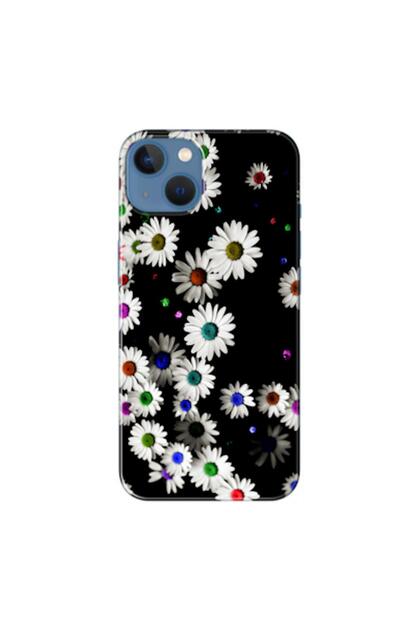 Apple iPhone 13 Compatible Case Daisy V1 Silicone Case (Printed)