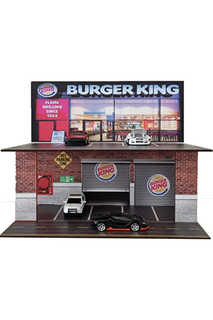 ミニカー American Diorama 1:24 Burger Stand Diora American Diorama