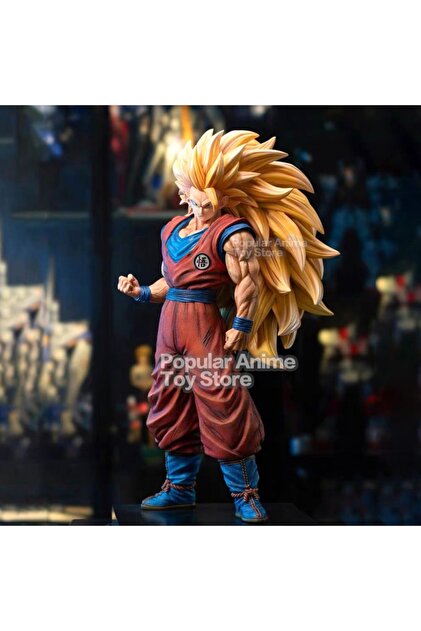 Choice 11.8in/30cm Anime Dragon Ball Z Figure SSJ3 Goku Figure PVC