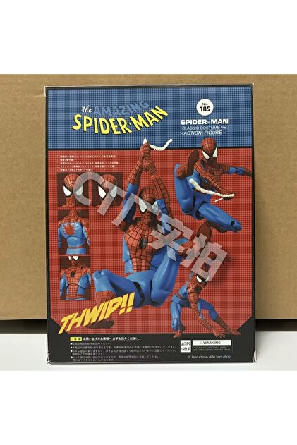 Choice Ct Toys Spiderman Mafex 185 Classic Costume Anime Figure