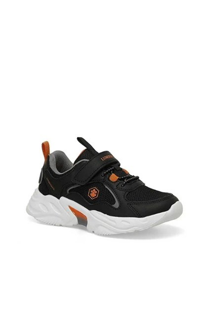 Black Orange Doll Kids Shoes