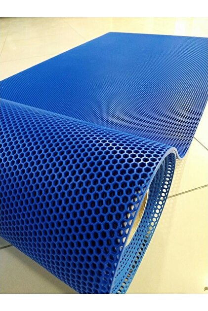 Edoplast 90cm X 15mt Mavi Zmat Kaydırmaz Havuz Kenarı Paspası