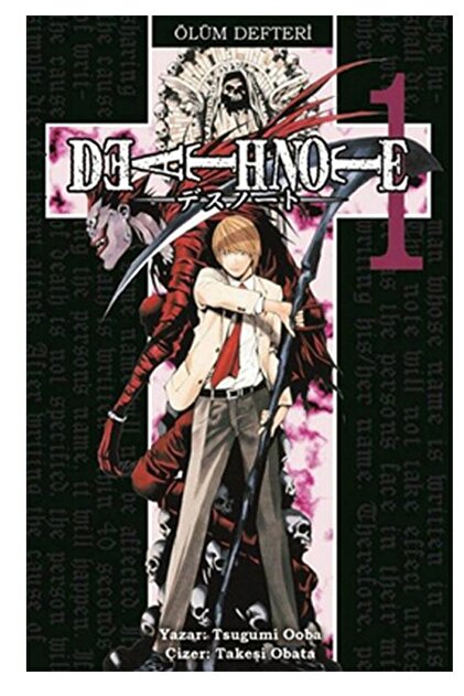 AKILÇELEN YAYINEVİ Death Note - Ölüm Defteri - 5 Kitap Türkçe